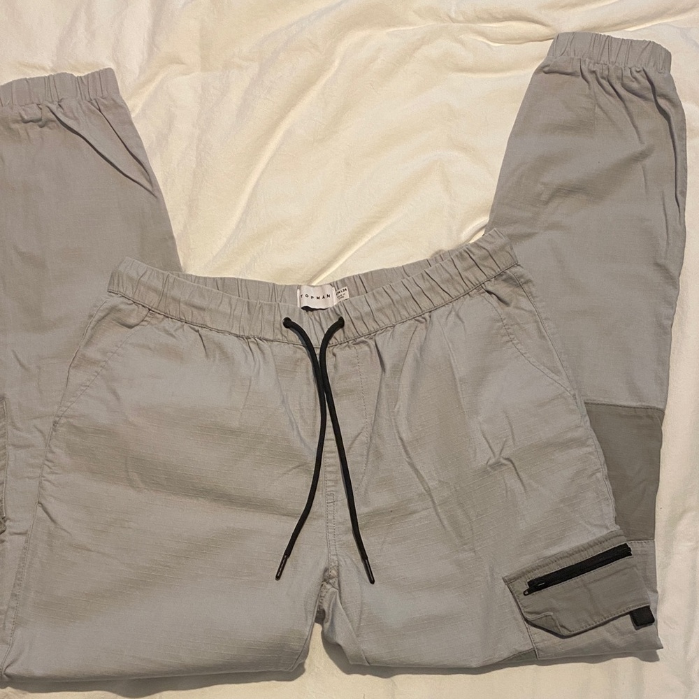 Men's Colorblock Ripstop Cargo Joggers - Picture 9 of 10